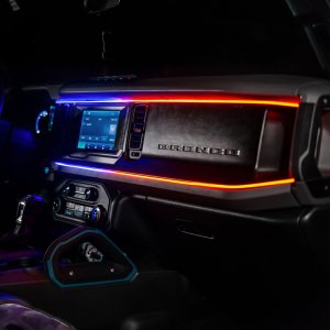 Ford Bronco LED Interior Dash Lighting Kit - ORACLE Lighting - ColorSHIFT Dynamic - Dynamic ColorSHIFT - `21-`25